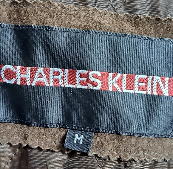 Genuine Suede Charles Klein Jacket   Size M - Picture 4 of 13